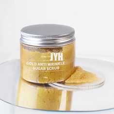 or de 210g 24K s'exfoliant l'approbation des produits de soin pour la peau GMPC d'OEM de Sugar Body Scrub