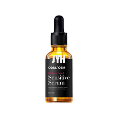 Sérum de visage d'essence de solvant de rougeur d'ODM pour la peau sensible sèche