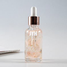 Peau sensible de combinaison de Rose Petal Face Serum For d'or du collagène 24k