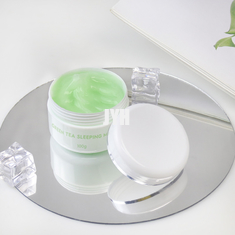 Soins de la peau de nettoyage d'OEM de gelée d'épuration hydraulique de thé vert de collagène