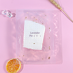 Masque facial de éclairage d'hydration GMPC de pétales de peau de masque de feuille de marque de distributeur d'OEM