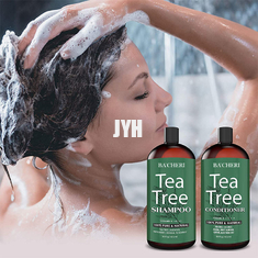 470ml le shampooing et le conditionneur d'arbre de thé de la vitamine C +E place les cheveux endommagés par réparation naturelle organique