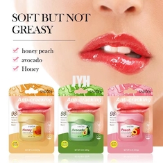 lèvres criquées gercées par baume durable de soin de lèvre de traitements de nuit de crèmes hydratantes de la lèvre 7g