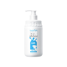 Peau propre de soin de corps de gel de douche de lait de chèvre de MSDS hydratant l'éclairage s'exfoliant le gel de douche