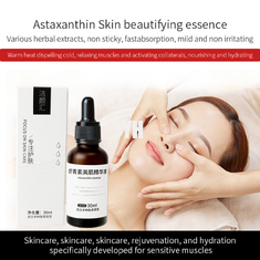 le rétrécissement facial de pore de sérum d'essence de l'astaxanthine 30ml éclairent la couleur de la peau pour le visage
