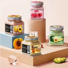 Le corps facial d'avocat d'ODM frottent hydrater de nettoyage profond organique d'Exfoliante