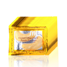 Le gel Maskss de collagène de beauté de masque d'oeil d'or d'ODM 24k raccorde la feuille pour la boursouflure