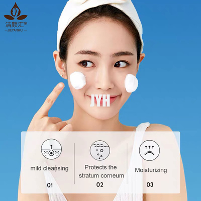 Détergent facial adapté aux besoins du client de mousse de GMPC de lavage d'acides aminés faciaux de pore