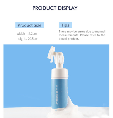 Détergent facial adapté aux besoins du client de mousse de GMPC de lavage d'acides aminés faciaux de pore