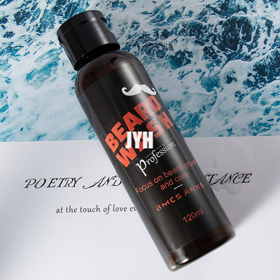 Produits rougeoyants de ramollissement des soins de la peau des hommes d'huile et de shampooing de barbe
