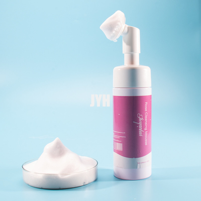 Lavage facial écumant de visage de solvant de point noir de détergent des soins de la peau 120ml d'OEM