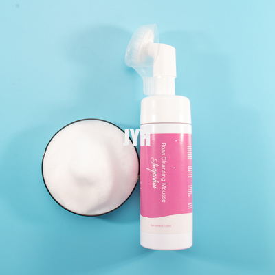 Lavage facial écumant de visage de solvant de point noir de détergent des soins de la peau 120ml d'OEM
