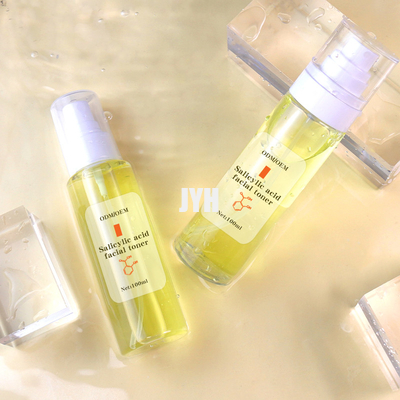 Toner pour la peau encline d'acné huileuse hydratant la brume faciale de visage d'acide salicylique de BHA du toner AHA