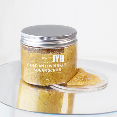 or de 210g 24K s'exfoliant l'approbation des produits de soin pour la peau GMPC d'OEM de Sugar Body Scrub