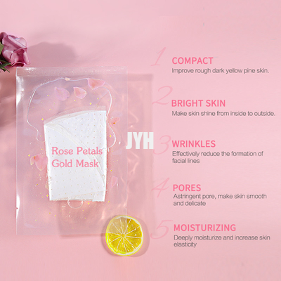 Le pétale d'usine éclairant les produits de soin pour la peau faciaux d'OEM de masque a hydraté