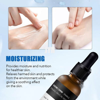 Sérum anti-vieillissement du sérum 1oz 30ml de visage d'essence de mucus de Niacinamide