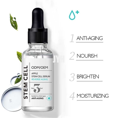 Sérum antioxydant de sérum de retrait de ride de cellule souche d'Apple pour la peau sensible