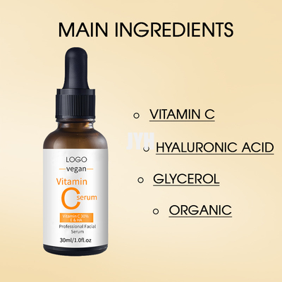 Sérum d'hydration d'acide hyaluronique de sérum de vitamine C et d'acide hyaluronique