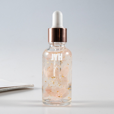 Peau sensible de combinaison de Rose Petal Face Serum For d'or du collagène 24k