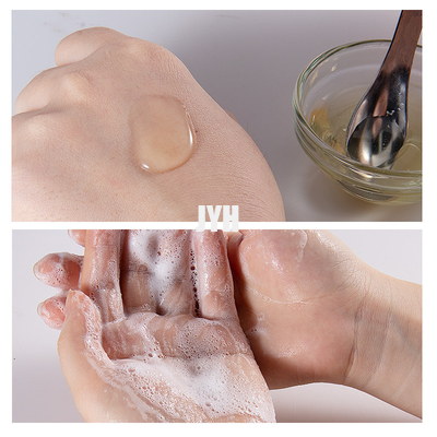Colore graduellement des produits des soins de la peau des hommes de shampooing de lavage de barbe 100% naturels