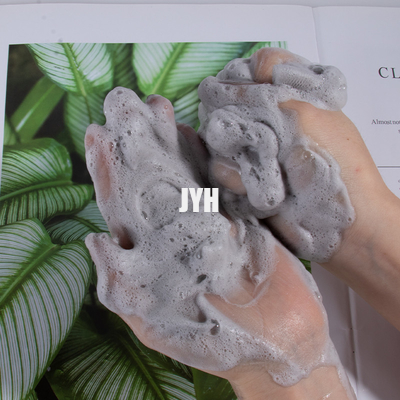 la tête noire de produits des soins de la peau des hommes de détergent de mousse du charbon de bois 350g enlèvent