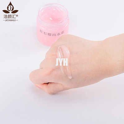 Marque de distributeur crème MSDS de grenade de crème de massage facial rouge de crème hydratante