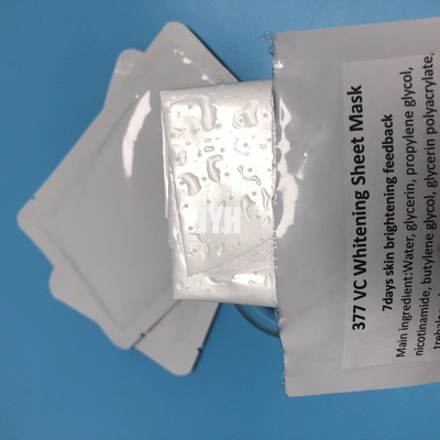 Vitamine C de éclairage coréenne du masque 377 de feuille blanchir le masque facial