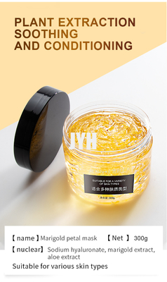 Glycérine faciale d'acide hyaluronique de PERLE de Clay Mask For Pores de pétale de souci