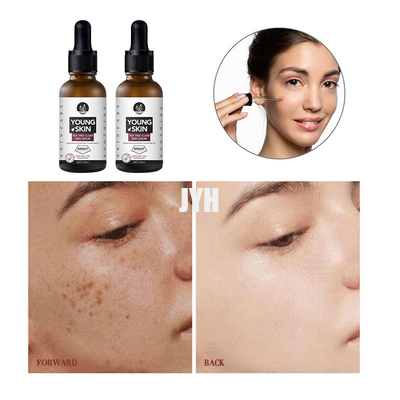 solvant organique de bouton d'acné de réparation de sérum de visage d'essence de soulagement d'arbre de thé d'OEM 1oz/30ml