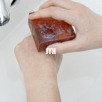 Barres organiques faites maison de savon de barre faite main naturelle de savon de marque de distributeur
