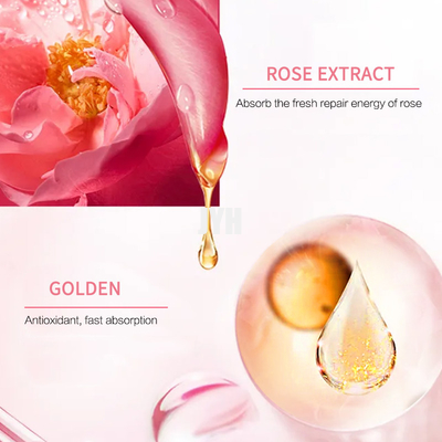 Masque facial de éclairage d'hydration GMPC de pétales de peau de masque de feuille de marque de distributeur d'OEM