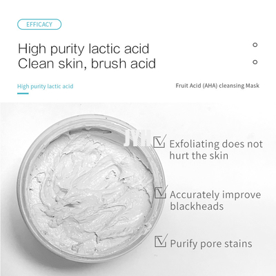 Point noir facial d'acné d'argile de fruit de mûre de masque facial d'argile d'OEM 300G enlevant