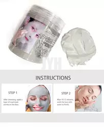 Masque facial à l'argile 1KG Kaolin Volcanic Deep Cleansing Detox Traitement de l'acné