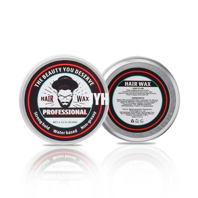 60 g/pc pour homme crème pommade tenue moyenne à base d'eau toute la journée tenue Premium cire coiffante