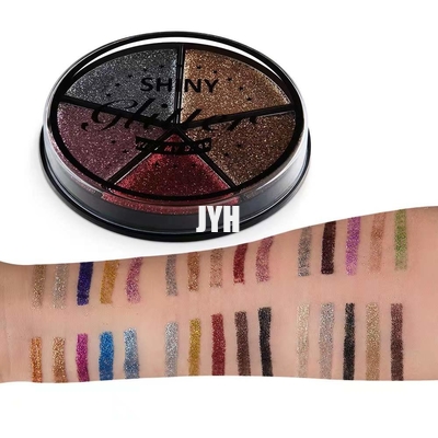 les couleurs de la palette 5 du fard à paupières 3g arrosent la palette de fard à paupières de preuve