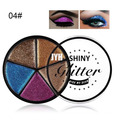les couleurs de la palette 5 du fard à paupières 3g arrosent la palette de fard à paupières de preuve