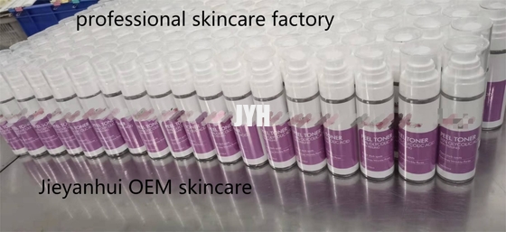 Peau chimique d'hydration acide glycolique de soins de la peau faciaux du toner 100ml de 10% éclairer la peau