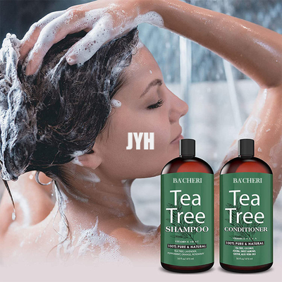 470ml le shampooing et le conditionneur d'arbre de thé de la vitamine C +E place les cheveux endommagés par réparation naturelle organique