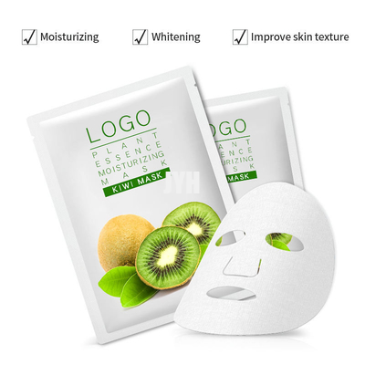masque d'hydration de la feuille 25ml blanchissant le cosmétique Kiwi Facial Mask organique de beauté