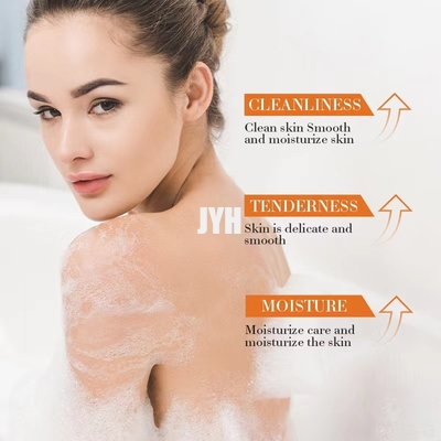 Barre naturelle de fines herbes de savon de safran des indes pour des Underarms intimes de régions de taches brunes de lavage de corps de visage