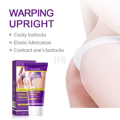 60g soulèvent la hanche crème d'amélioration de bout vers le haut de la crème ferme de massage de plus grandes fesses pour des femmes