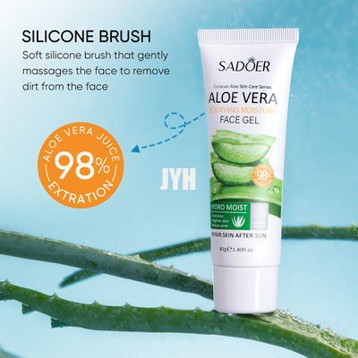 40g aloès organique Vera Gel Deeply Hydrating Skin nourrissant après des soins de la peau de Sun