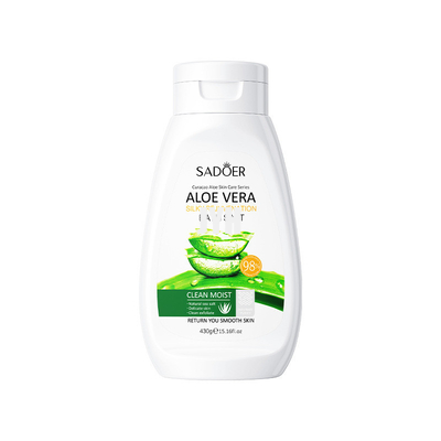 s'exfolier tendre de lumière de lavage de corps de Vera Bath Salts Smoothing Skin de l'aloès 430g