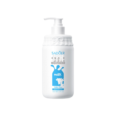 Peau propre de soin de corps de gel de douche de lait de chèvre de MSDS hydratant l'éclairage s'exfoliant le gel de douche