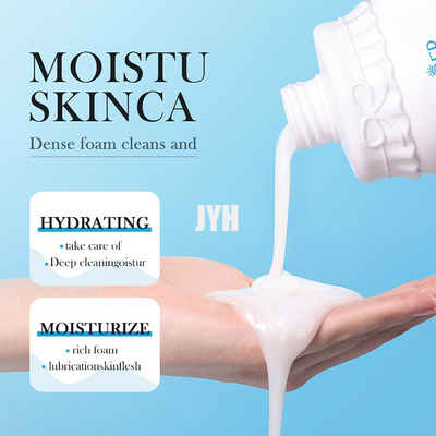 Peau propre de soin de corps de gel de douche de lait de chèvre de MSDS hydratant l'éclairage s'exfoliant le gel de douche