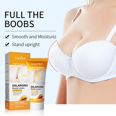 Crème serrée nourrissante de beauté de sein de soin de corps de massage de crème d'amélioration de sein de papaye