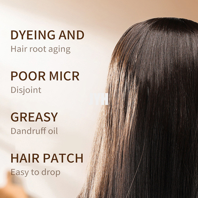 les cosmétiques texture moite et douce de Ginger Extract Nutrition Hair Care de 10g Bodycare améliorent le masque bifurqué sec de cheveux