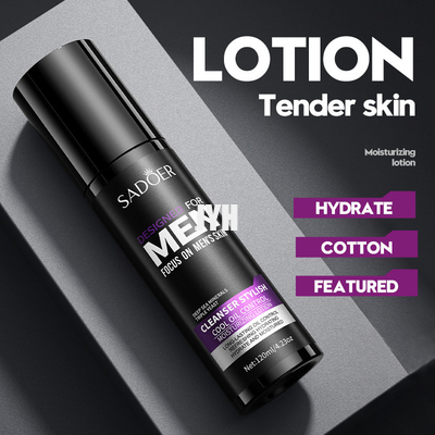 la ride anti-vieillissement de produits de soin personnel des hommes 4.23oz rajeunissent la lotion d'hydration de visage