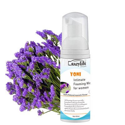 Le lavage 60ML écumant intime féminin équilibre des femmes Vaginal Health pH