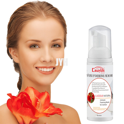 Unscented flairent l'odeur Lily Gynecological Yoni Foaming Wash de produits de soin pour la peau d'OEM